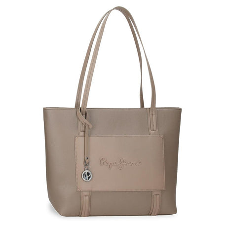 PJL RAMME TAUPE TOTE BAG