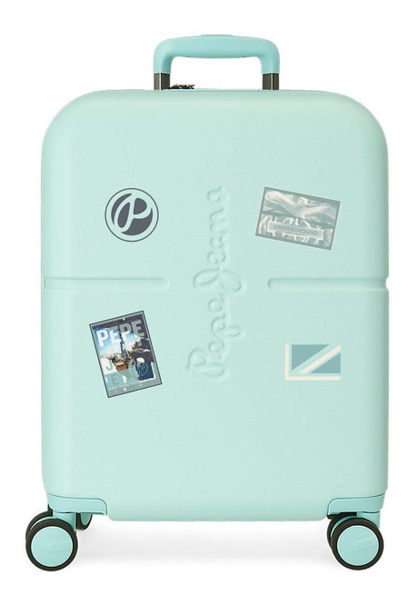 6478625 TROLLEY ABS 55CM. C/EXP. 4R. PJL CHEST TURQUOISE