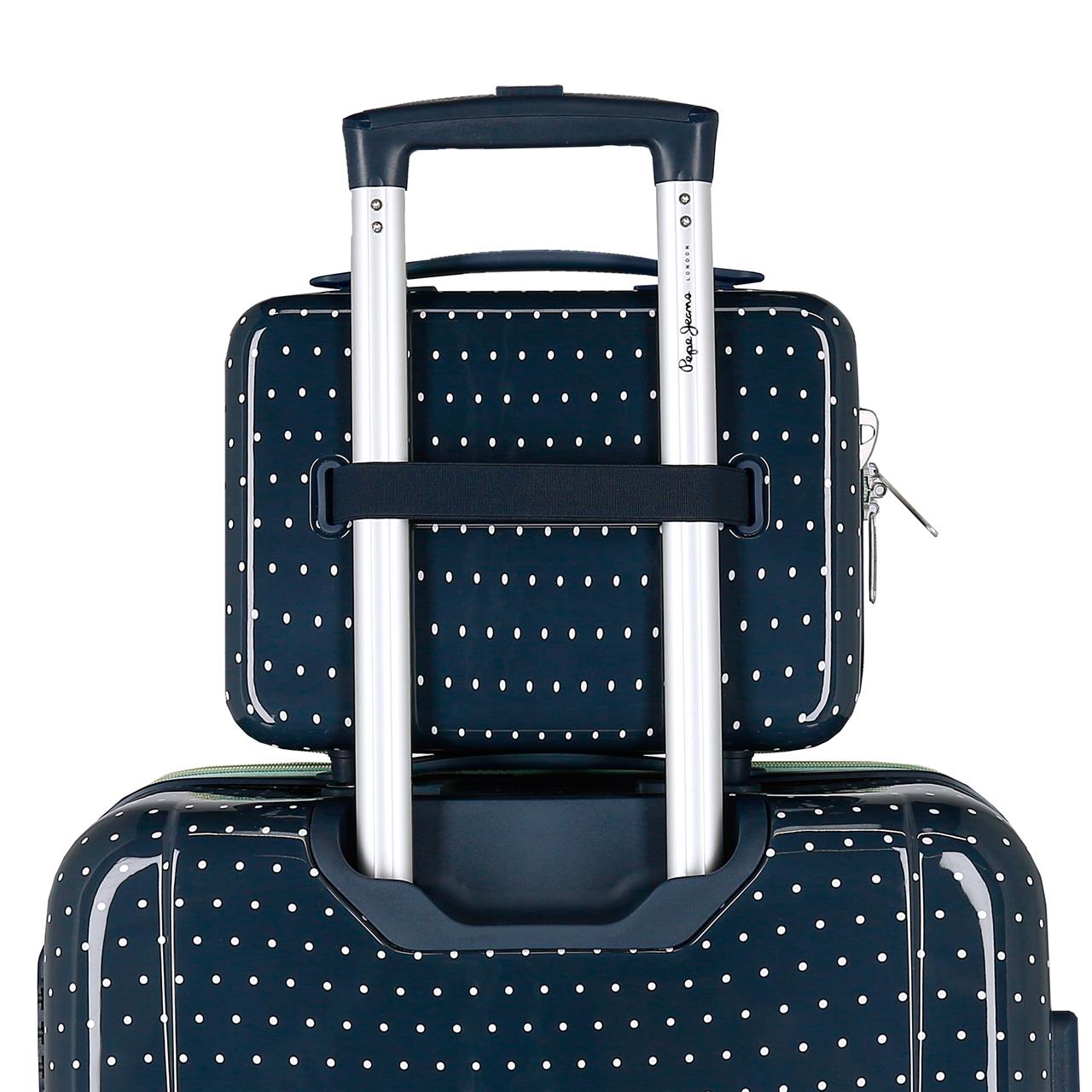 Pack Matkalaukku matkustamoon + Neceser Alenka PEPE JEANS