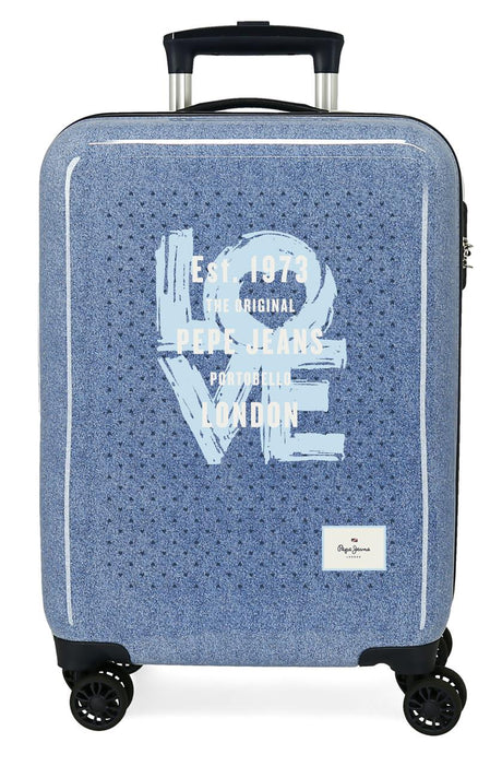 6821722 TROLLEY ABS 55CM. 4R. PJL NONI DENIM AZUL CLARO