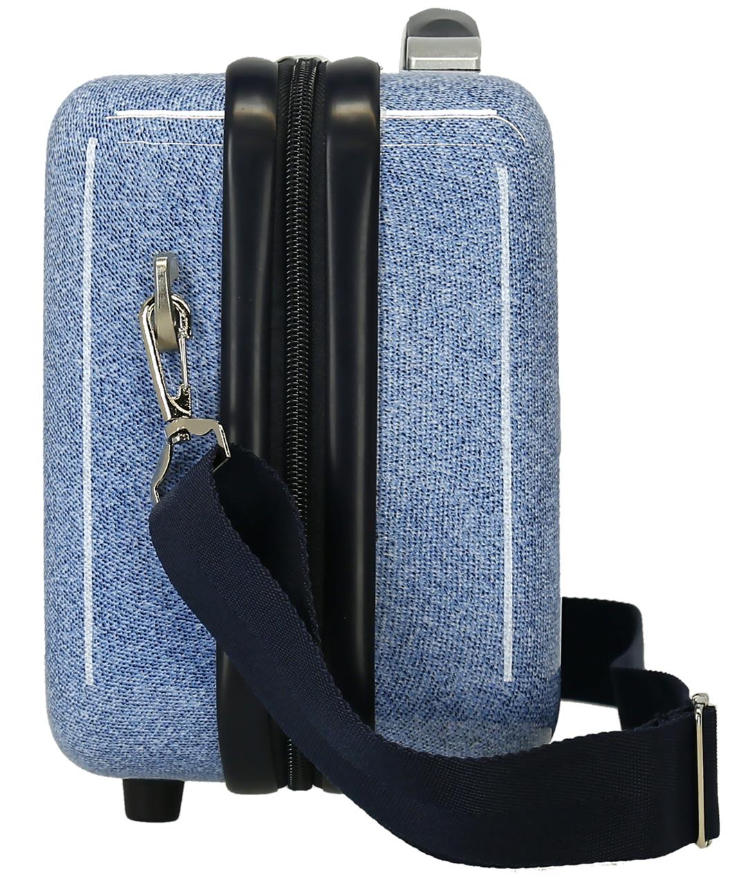 Pack Walizka kabinowa + neceser NONI DENIM z PEPE JEANS