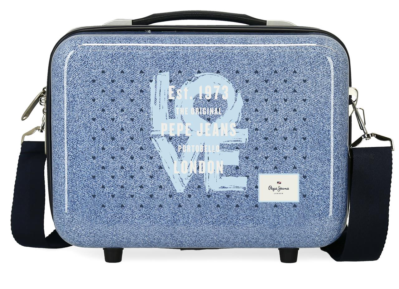 Pack Walizka kabinowa + neceser NONI DENIM z PEPE JEANS