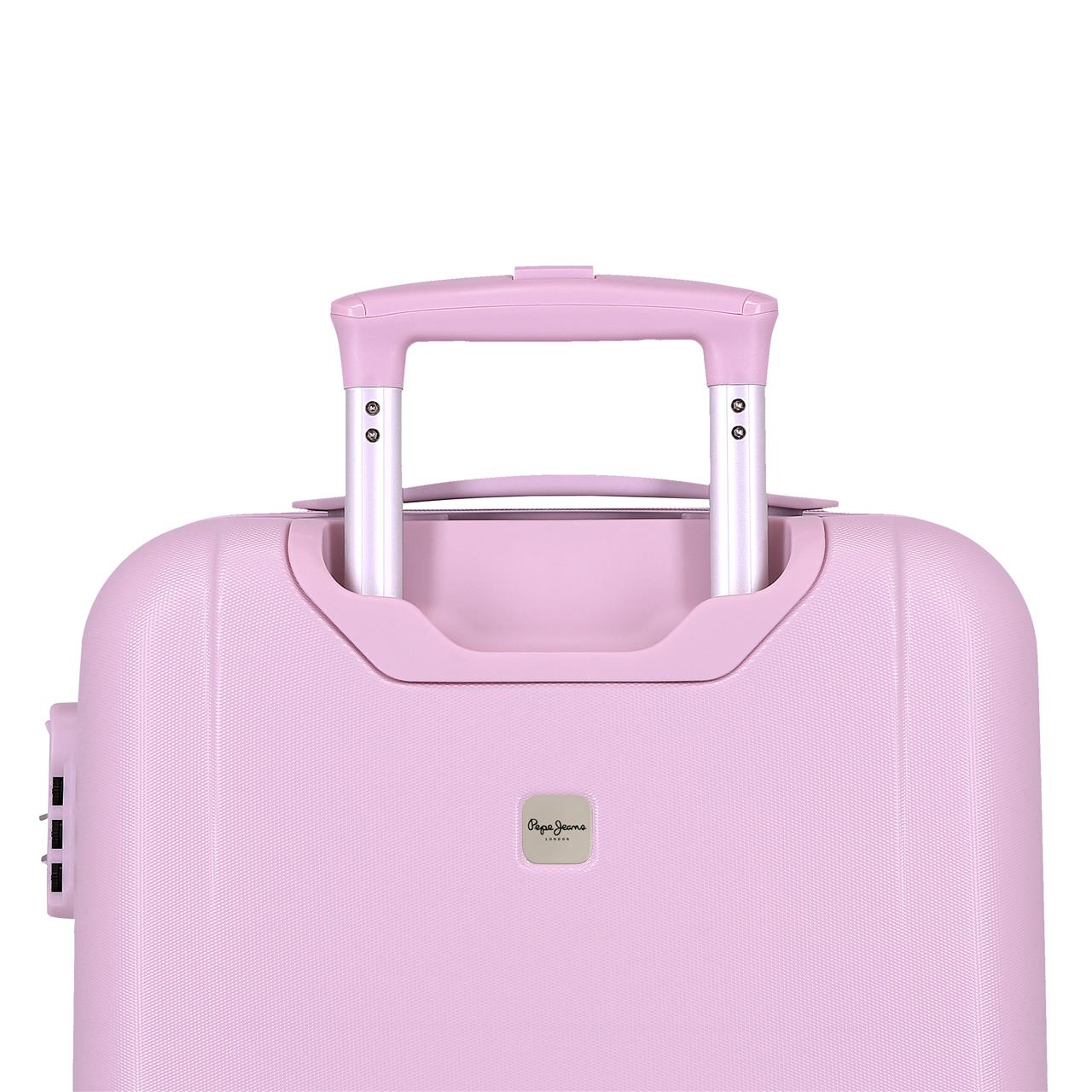 6971121 TROLLEY ABS 55CM. 4R. PJL RENATA