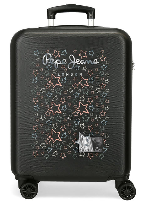 6011141 TROLLEY ABS 55CM. 4R. PJL CINTIA BLACK