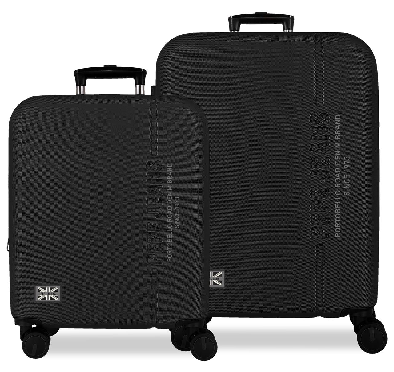 6168941 SET/2 TROLLEY ABS 55-68CM. C/EXP. 4R. PJL EDWARD NEG