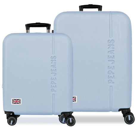6328946 SET/2 TROLLEY ABS 55-68CM. C/EXP. 4R. PJL ARIS BLEU T