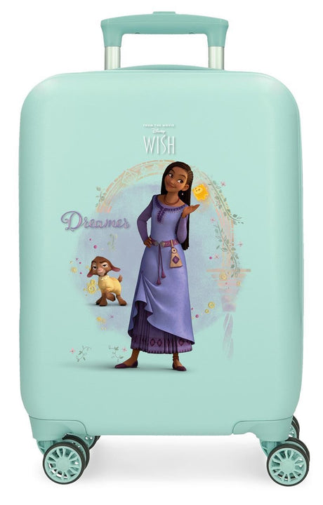 4351341 TROLLEY ABS 50 CM.4R WISH DREAMER TURQUOISE