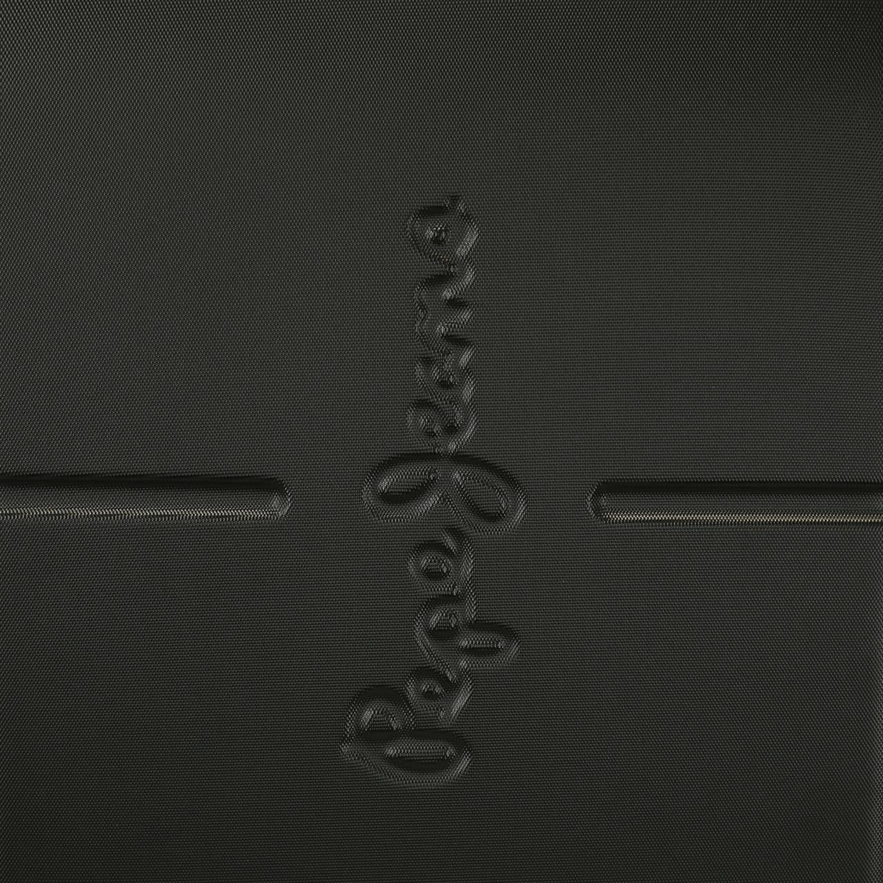 7688621 TROLLEY ABS 55CM. C/EXP. 4R. PJL HIGHLIGHT SCHWARZ