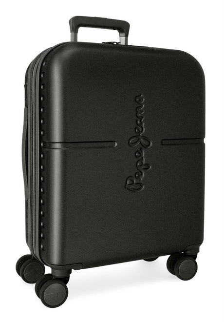 7688621 TROLLEY ABS 55CM. C/EXP. 4R. PJL HIGHLIGHT SCHWARZ