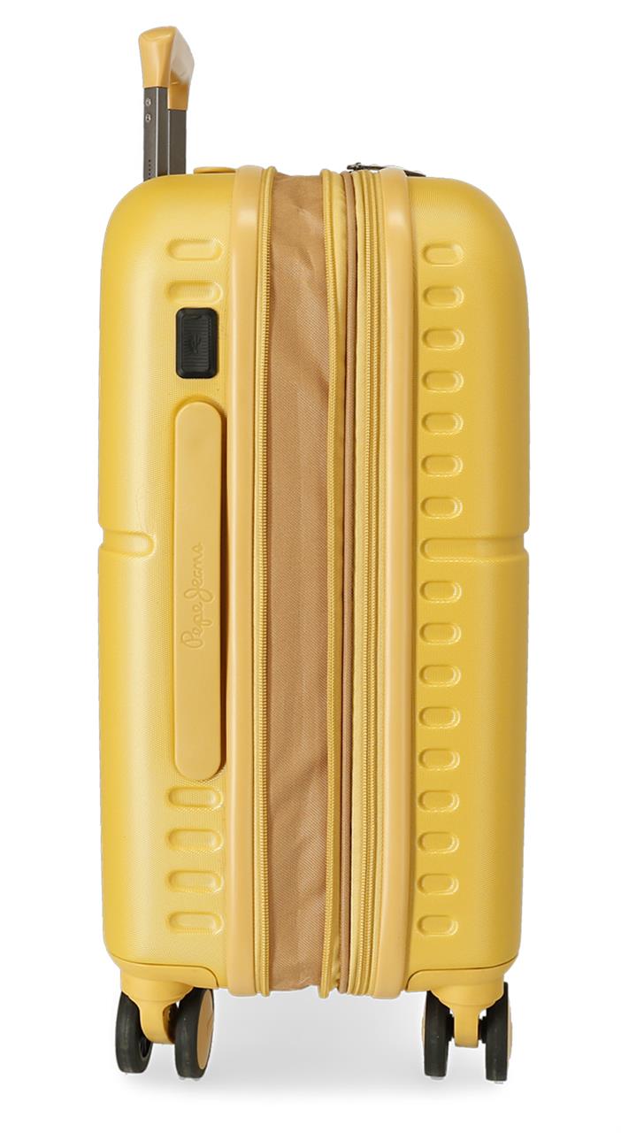 7688623 TROLLEY ABS 55CM. C/EXP. 4R. PJL HIGHLIGHT OCRE