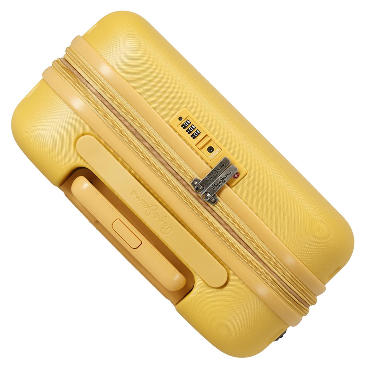 7688623 TROLLEY ABS 55CM. C/EXP. 4R. PJL HIGHLIGHT OCRE