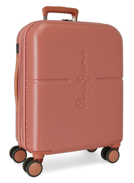 7688626 TROLLEY ABS 55CM. C/EXP. 4R. PJL HIGHLIGHT TERRAKOTTA