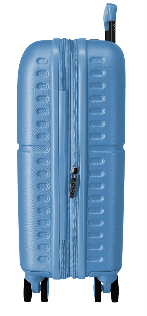 768862I TROLLEY ABS 55CM. C/EXP. 4R. PJL HIGHLIGHT AZULON