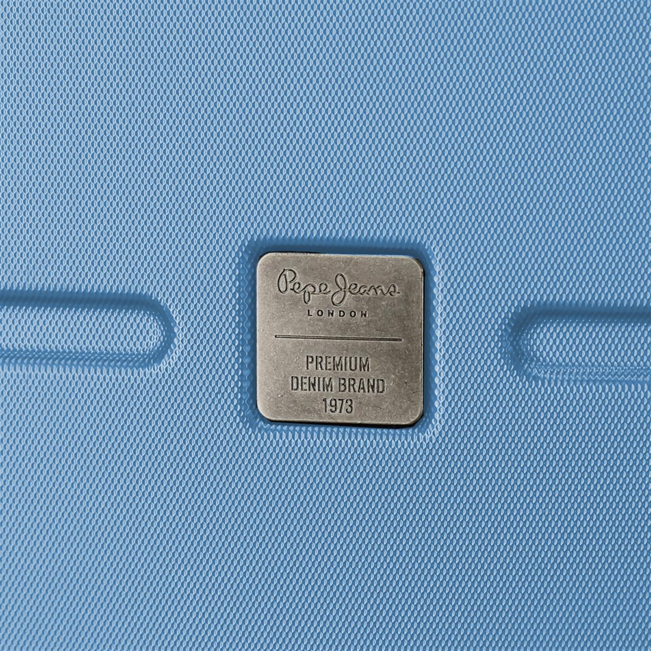 768862I TROLLEY ABS 55CM. C/EXP. 4R. PJL HIGHLIGHT AZULON