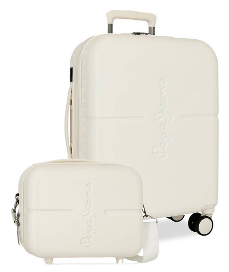 Pack Kabinenkoffer + neceser HIGHLIGHT von PEPE JEANS
