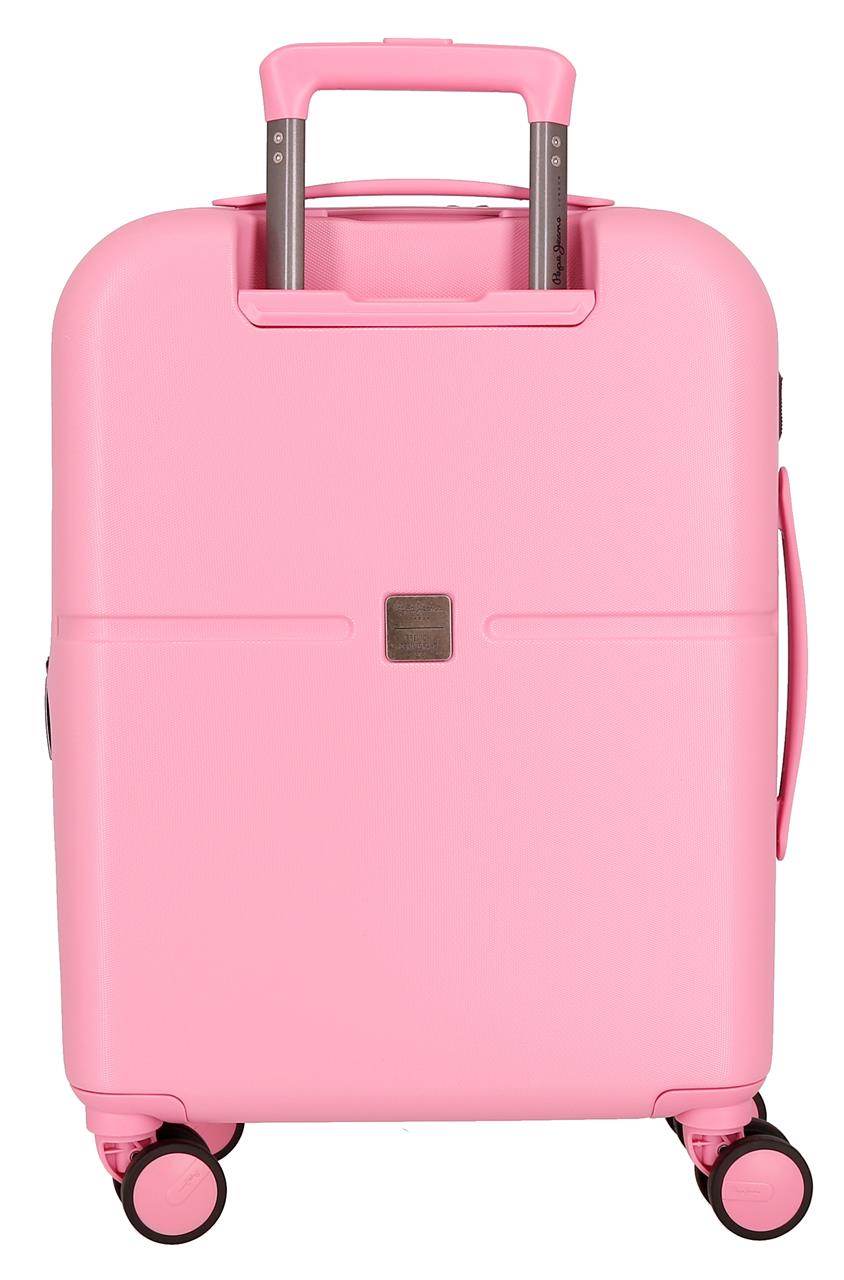 768862E TROLLEY ABS 55CM. C/EXP. 4R. PJL HIGHLIGHT ROSA