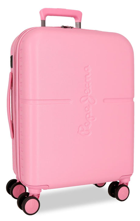 768862E TROLLEY ABS 55CM. C/EXP. 4R. PJL HIGHLIGHT PINK