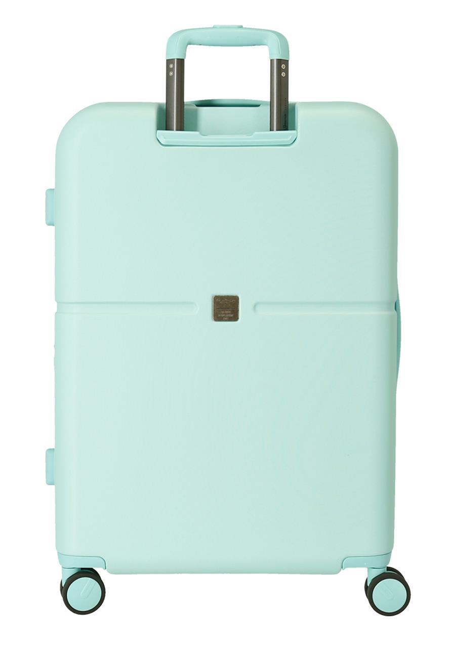 7689225 TROLLEY ABS 70CM. C/EXP. 4R. PJL MOULANT TURQUOISE