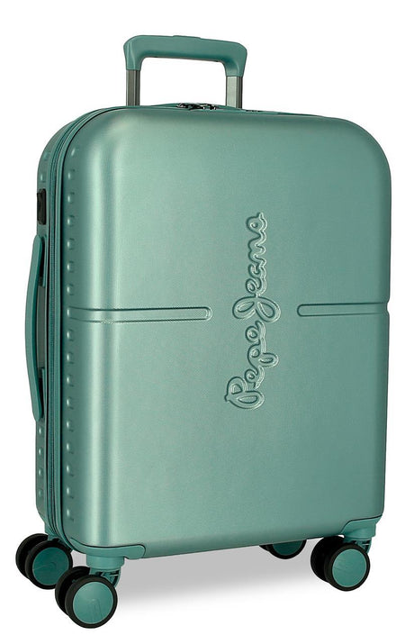 768862B TROLLEY ABS 55CM. C/EXP. 4R. PJL MOULANT TURQUOISE