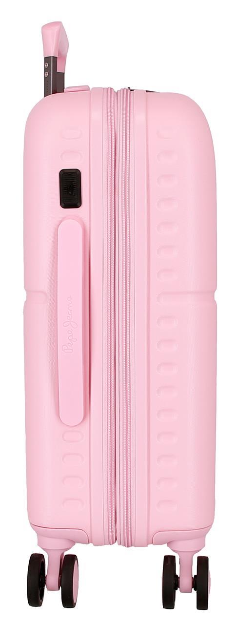 768862C TROLLEY ABS 55CM. C/EXP. 4R. PJL HIGHLIGHT HELLROSA