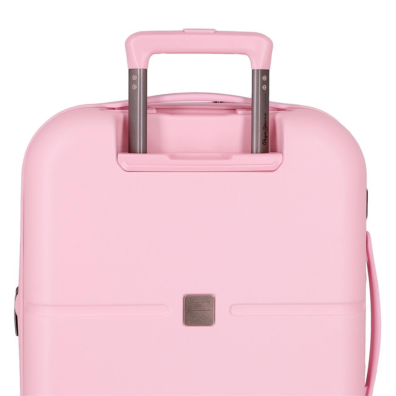 768862C TROLLEY ABS 55CM. C/EXP. 4R. PJL HIGHLIGHT HELLROSA