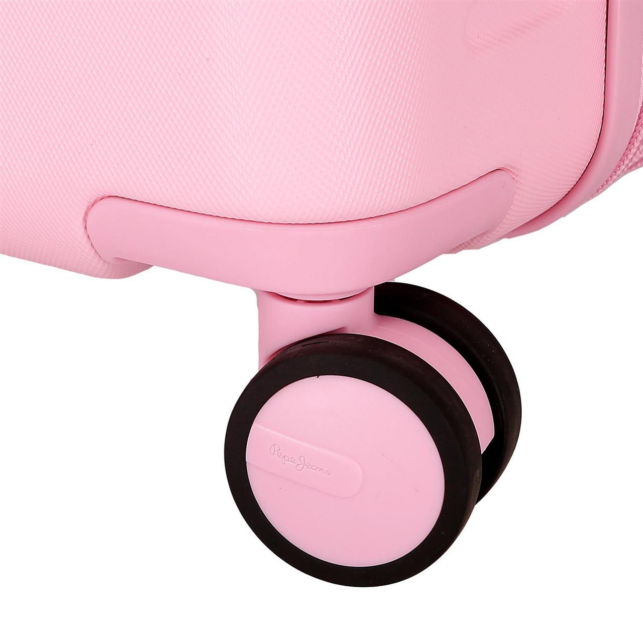 768862C TROLLEY ABS 55CM. C/EXP. 4R. PJL HIGHLIGHT HELLROSA