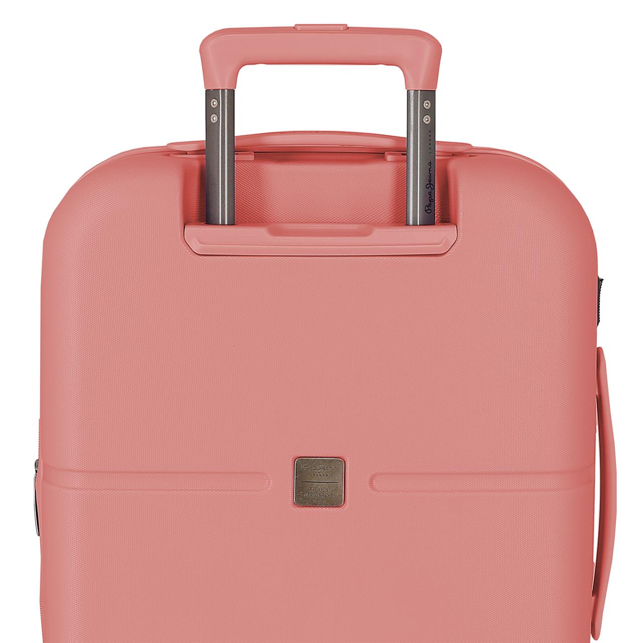 769863C TROLLEY ABS 55CM. C/EXP. 4R. PJL ACCENT NUDE