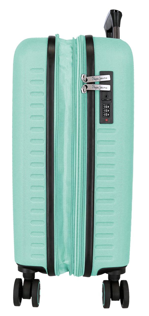 7568646 TROLLEY ABS 55CM. C/EXP. 4R. PJL MONTANA TURQUESA AZ