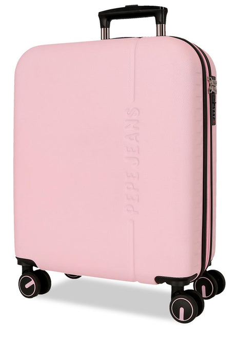 7569149 TROLLEY ABS 55CM. 4R. PJL MONTANA LICHT ROZE