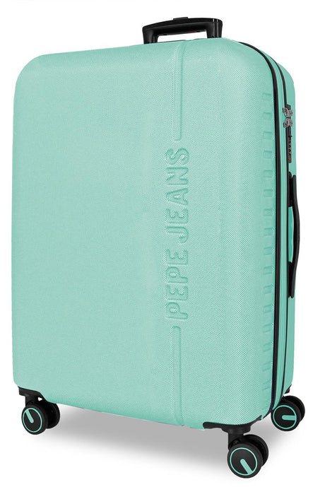 7568846 TROLLEY ABS 68CM. C/EXP. 4R. PJL MONTANA TURQUOISE AZ