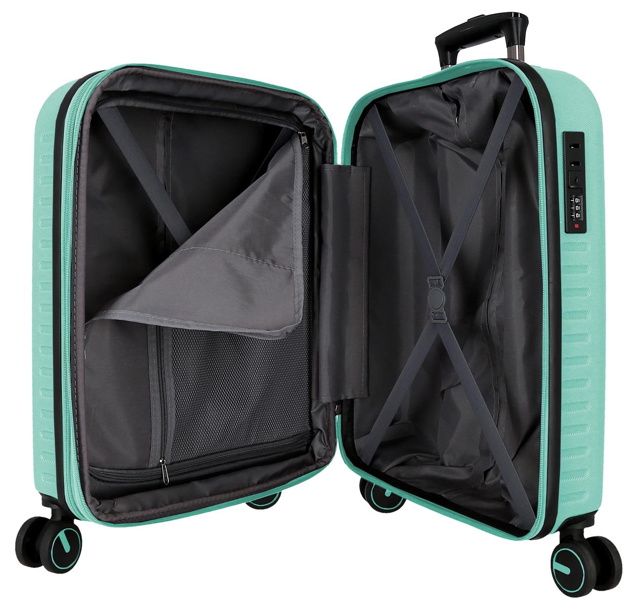 7568946 SET/2 TROLLEY ABS 55-68CM. C/EXP. 4R. PJL MONTANA AZ