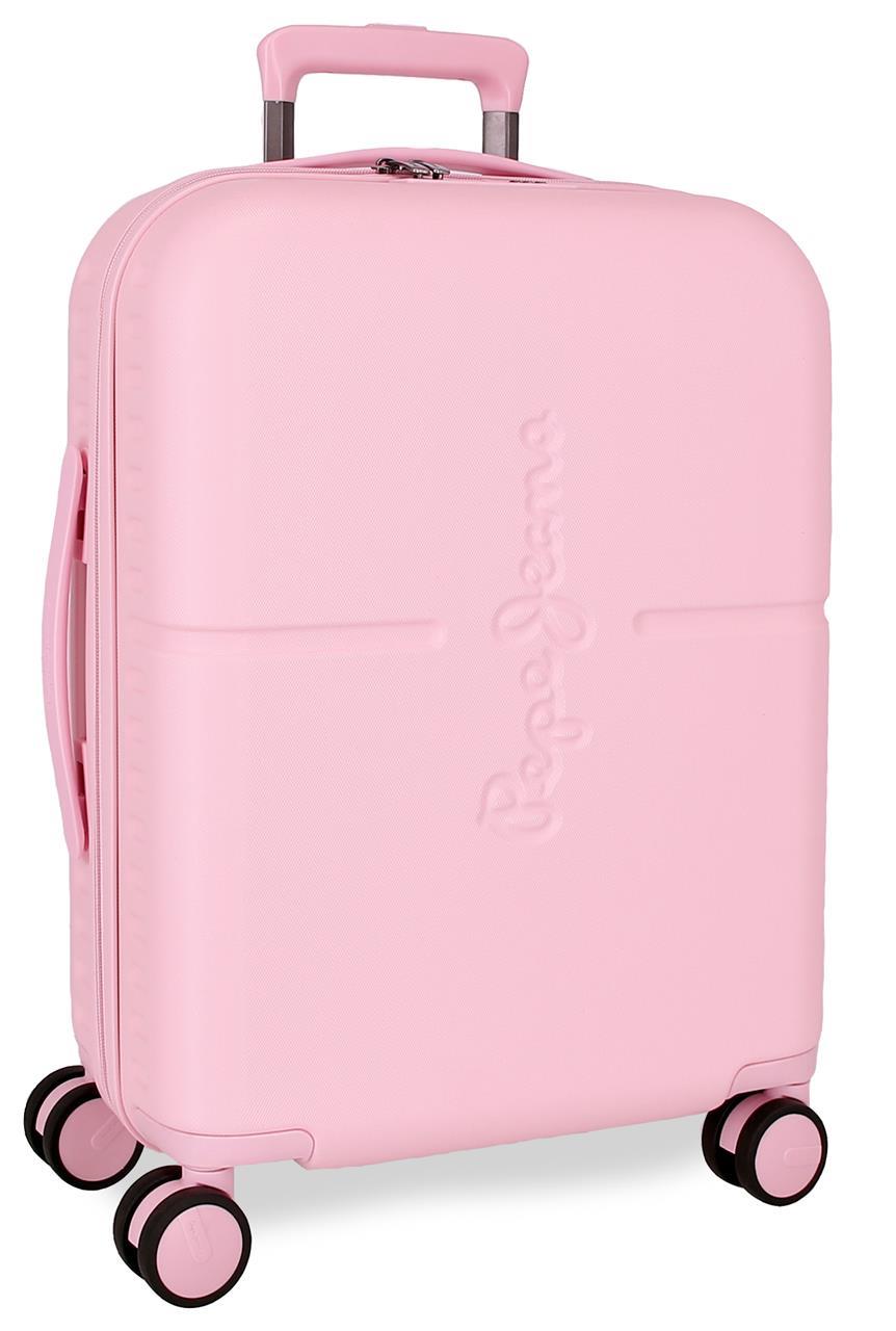 768912C TROLLEY ABS 55CM. 4R. PJL HIGHLIGHT HELLROSA