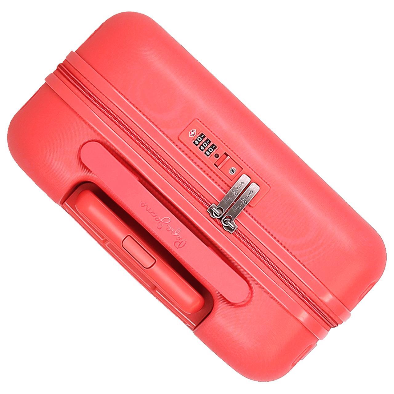 768912D TROLLEY ABS 55CM. 4R. PJL HIGHLIGHT CORAL