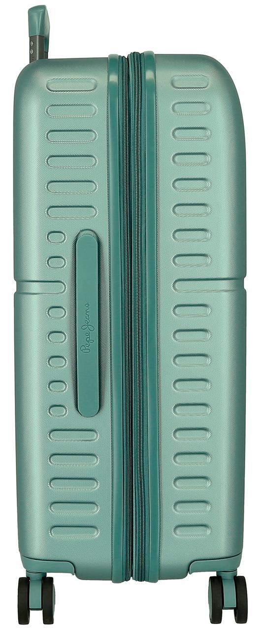 768922B TROLLEY ABS 70CM. C/EXP. 4R. PJL HIGHLIGHT TURQUOISE