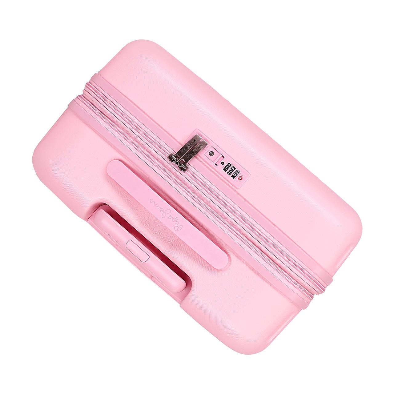 768922C TROLLEY ABS 70CM. C/EXP. 4R. PJL HIGHLIGHT HELLROSA