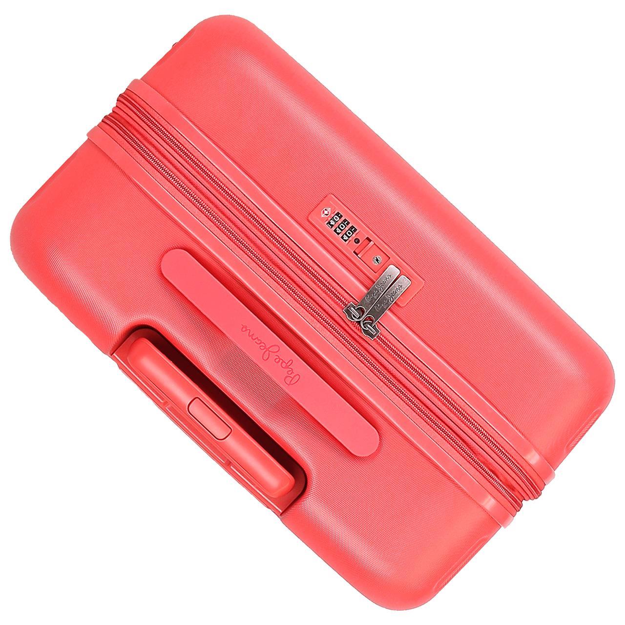 768922D TROLLEY ABS 70CM. C/EXP. 4R. PJL HIGHLIGHT CORAL