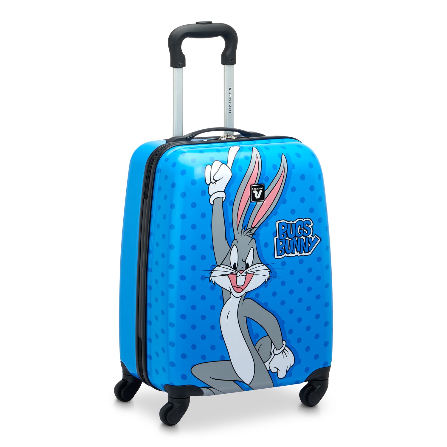 TROLLEY JUNIOR + SHOE HOLDER COVER LOONEY TUNES KIDS DLX BUGS BUNNY BLUE