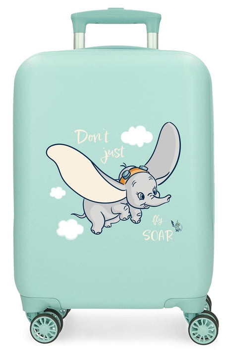 4411341 TROLLEY ABS 50 CM.4R DUMBO FLY TURQUOISE