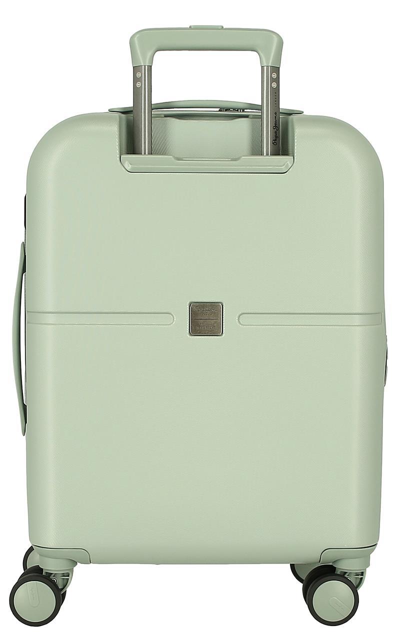 7698639 TROLLEY ABS 55CM. C/ESP. 4R. PJL ACCENT VERDE ANNATA