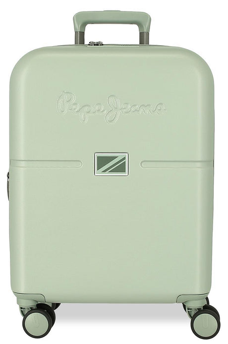 7698639 TROLLEY ABS 55CM. C/EXP. 4R. PJL ACCENT GREEN VINTAG