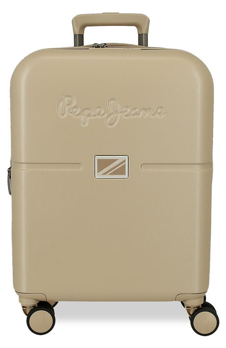 7698638 TROLLEY ABS 55CM. C/EXP. 4R. PJL ACCENT BEIGE CHAMPA