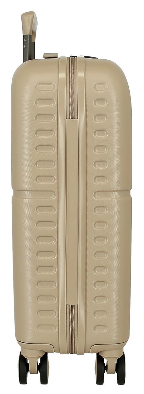 7699138 TROLLEY ABS 55CM. 4R. PJL ACCENT BEIGE CHAMPAGNE