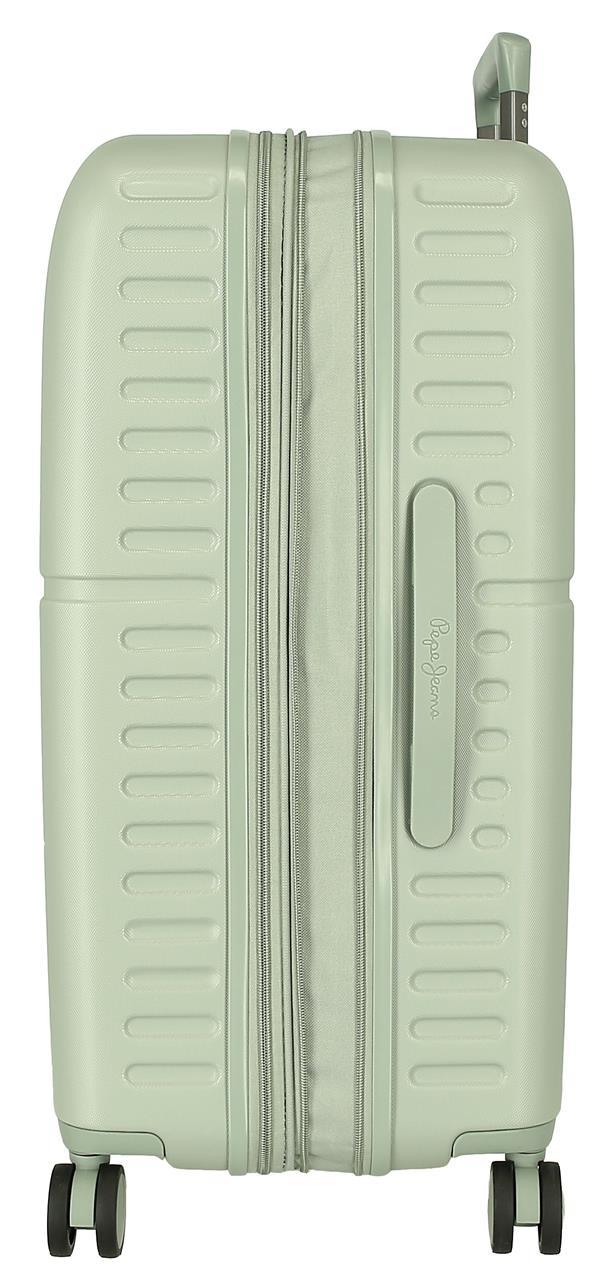 7699239 TROLLEY ABS 70CM. C/EXP. 4R. PJL ACCENT VERDE VINTAG