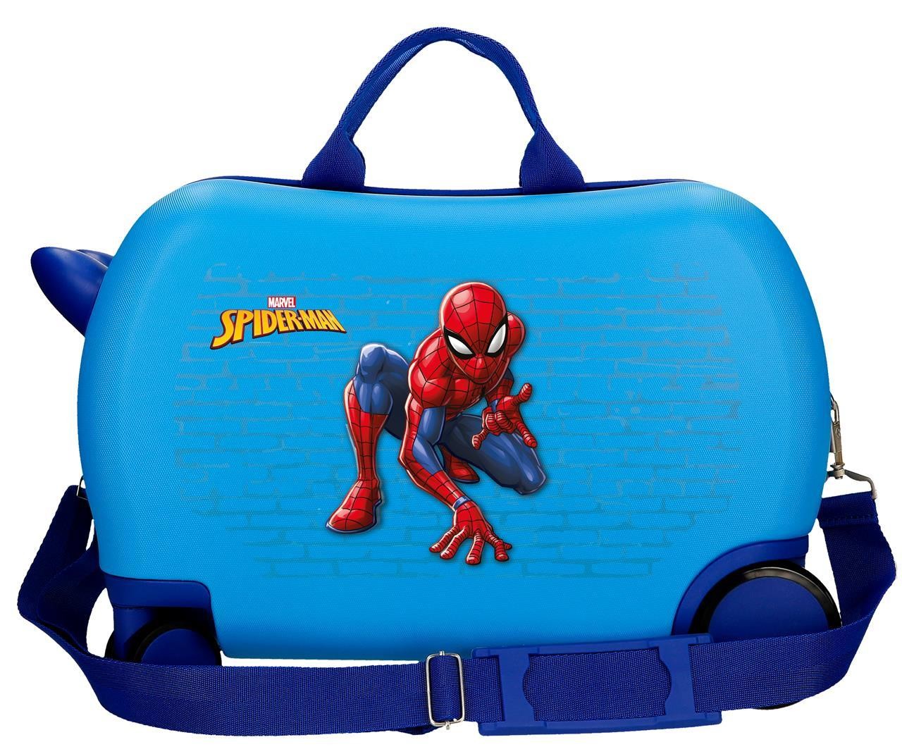 4451041 Maleta INF.ABS 4R.(2 MULTI.) 45CM. SPIDERMAN VIGIL