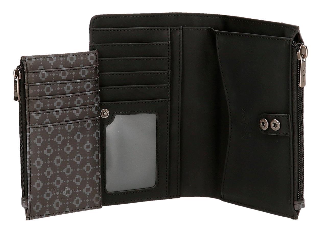 7738631 Brieftasche-Mone. Schwarzer Bethany PJL