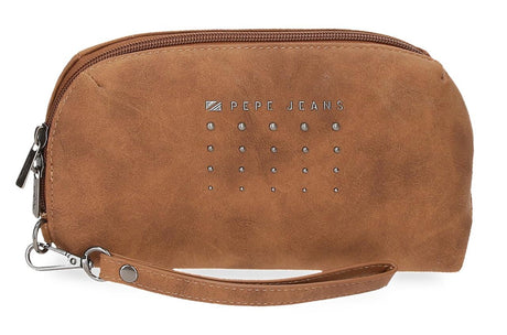 7754133 BORSA A MANO. PJL HOLLY MARRONE