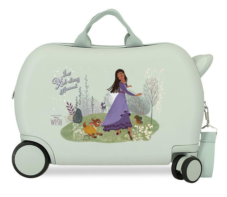 4731041 Maleta INF.ABS 4R.(2 MULTI.) 45CM. WISH- PLAYING WIT
