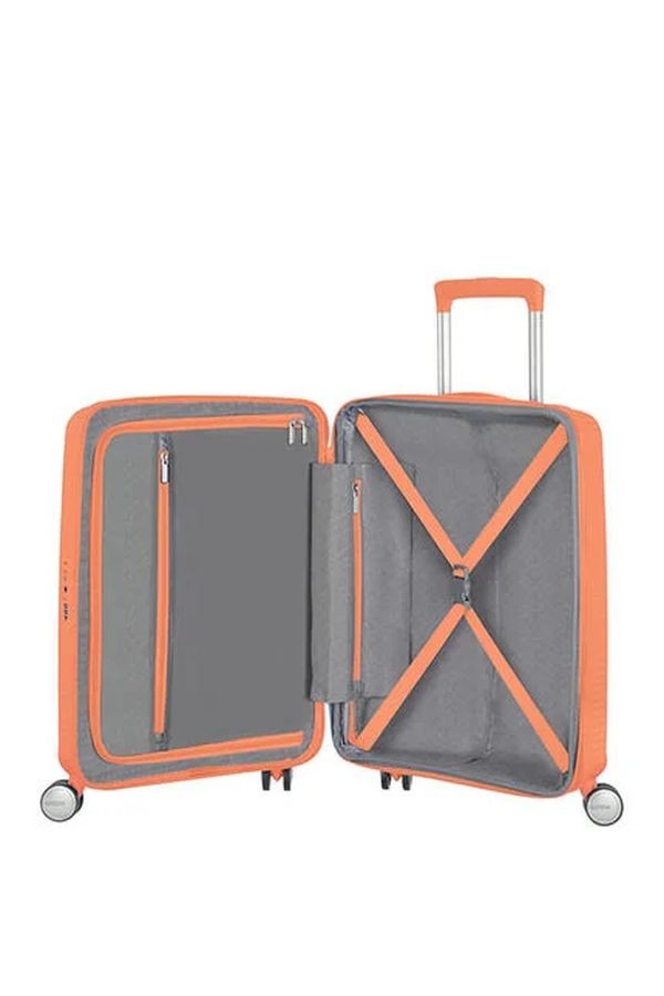 Pack Kabinenkoffer SoundBox + Rucksack Up Beat von American Tourister orange