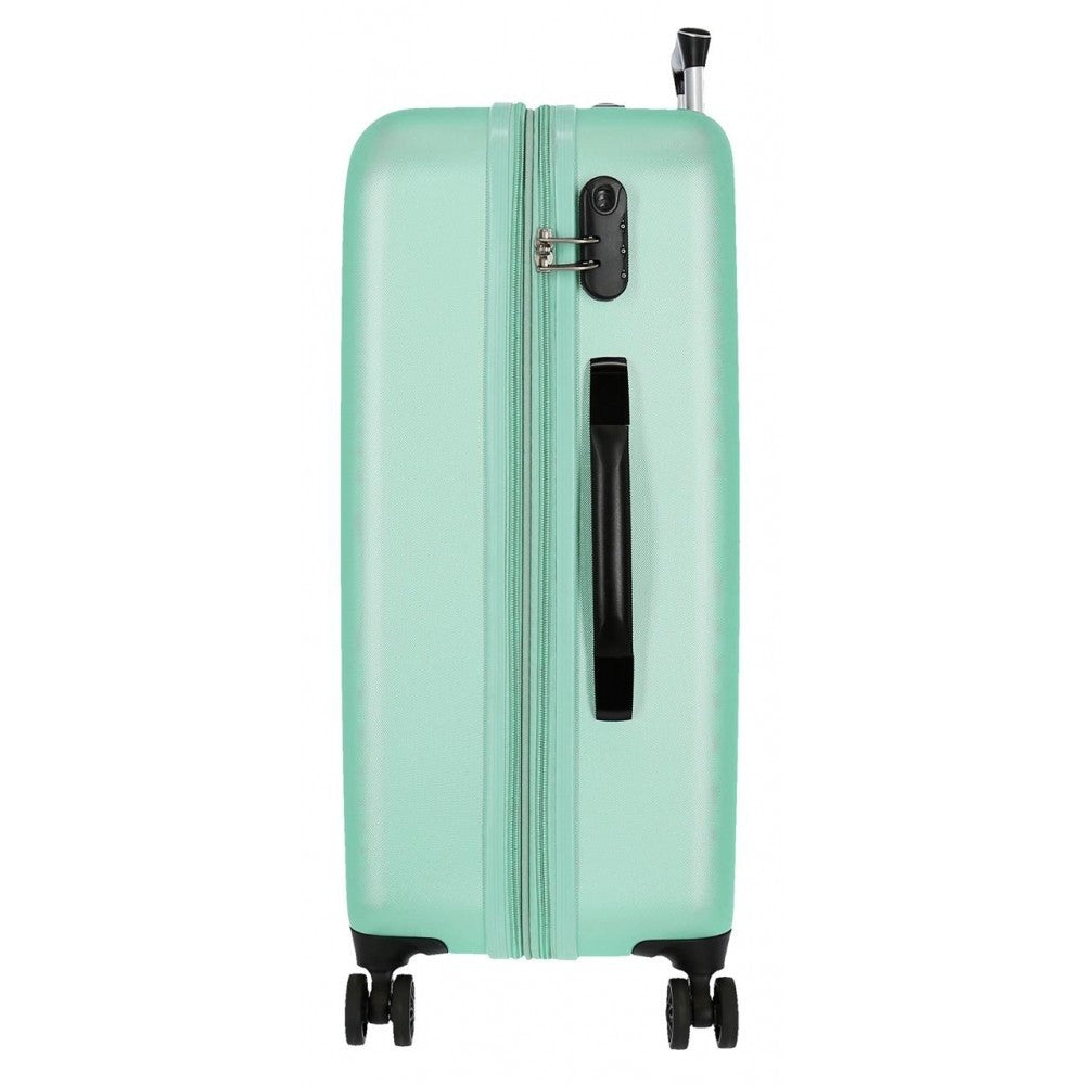 5069225 TROLLEY ABS 68CM.4R.CAMBOYA TURQUOISE