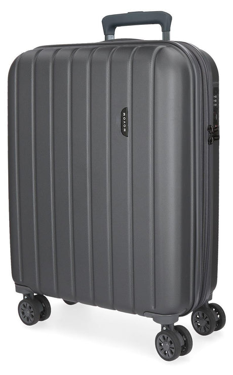 5318662 TROLLEY ABS 55CM.4R.C/EXP.WOOD ANTHRACITE